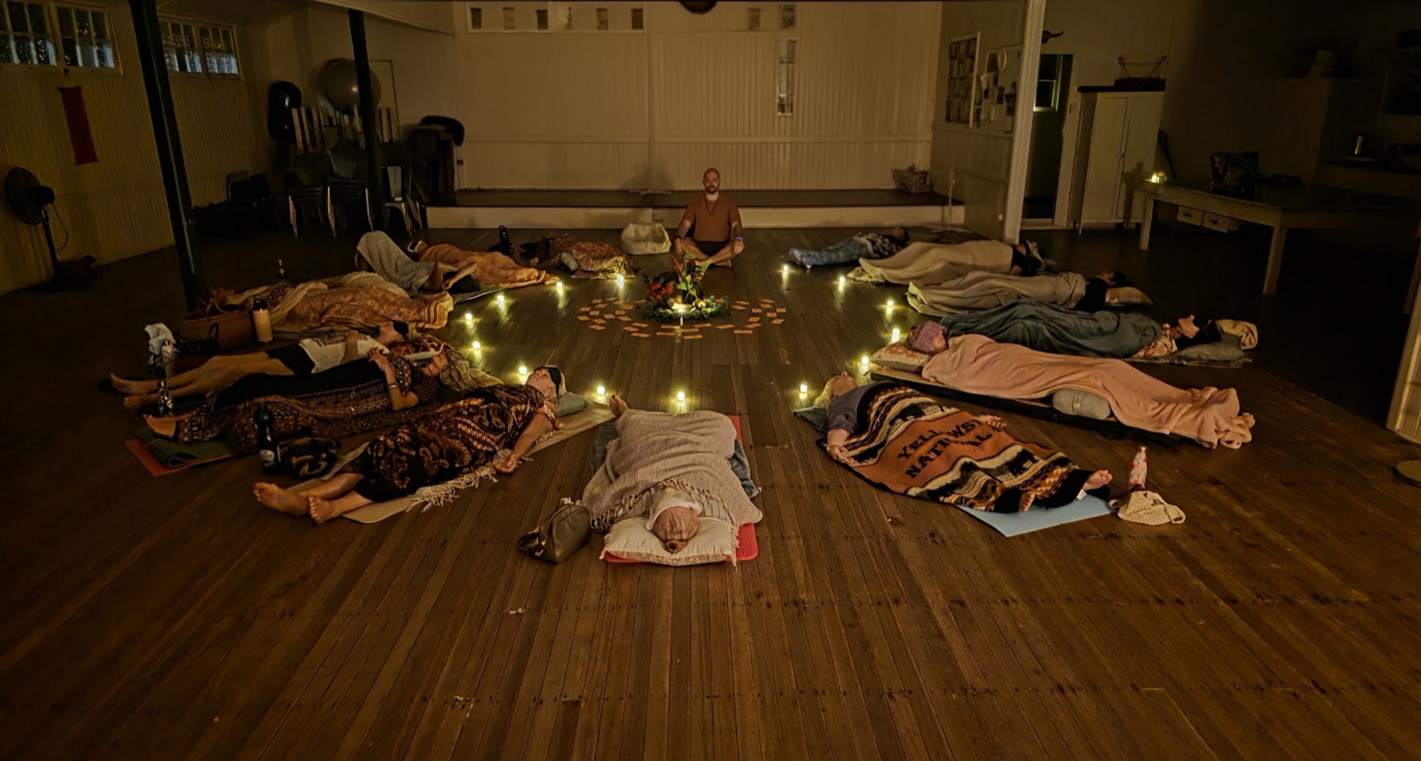 The circle resting after the breath journey